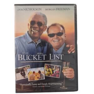 The Bucket List DVD 2007 Jack Nicholson Morgan Freeman Rob Reiner New Sealed